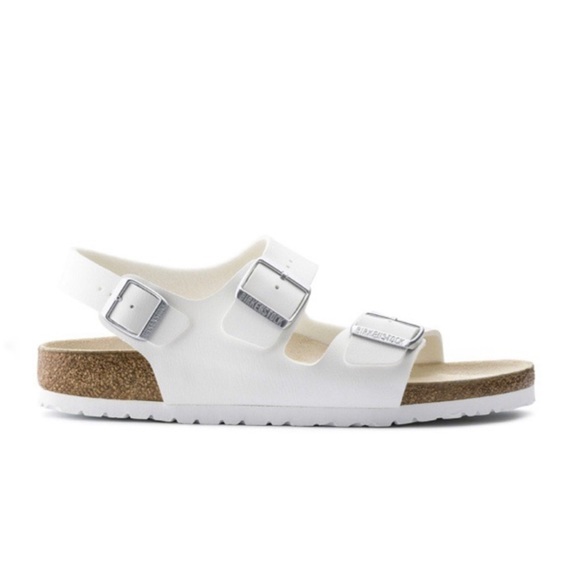 NWT WHITE BIRKENSTOCK MILANO SANDAL SZ 8 - Picture 5 of 6